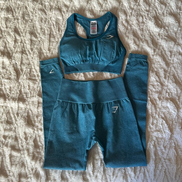 Gymshark Other - NEW Gymshark Vital Seamless Sports Bra And Vital Seamless Leggings 2.0